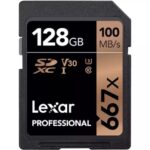 Lexar Professional 667x 128GB SD Card