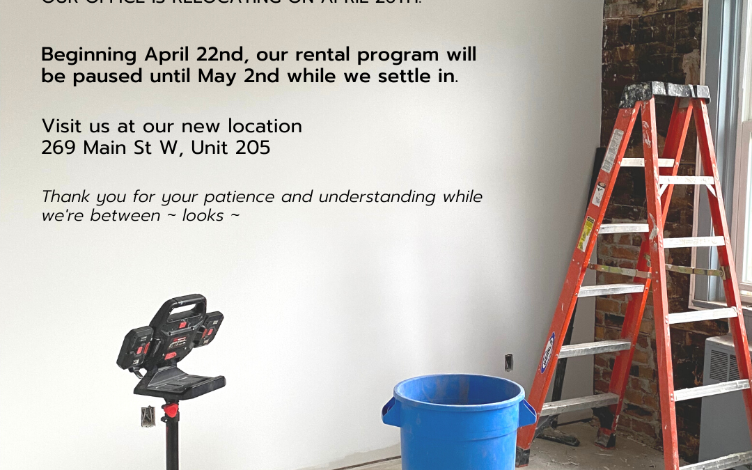 Rental Program on Hold for Moving Week