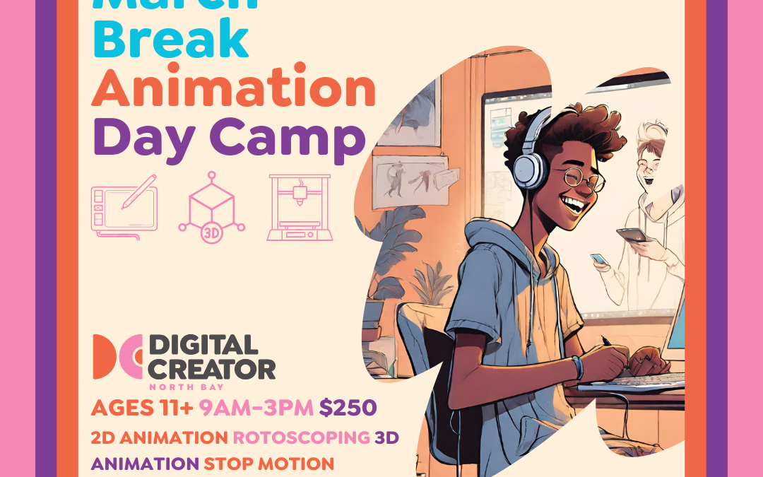 March Break Animation Camp | March 11 -15, 2024