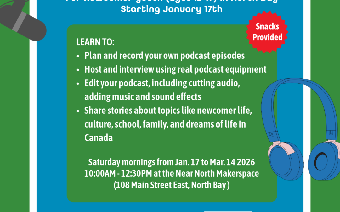 Registration Now Open: New Voices Podcasting Workshop