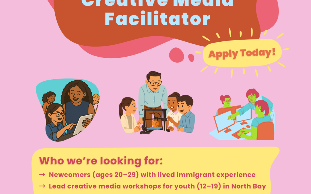 Job Opportunity: Newcomer Youth Creative Media Facilitator (2026) – CLOSED