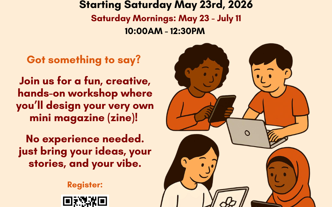 Registration Now Open: New Voices Zine Workshop
