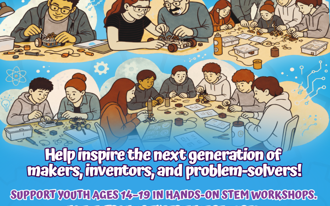 Technical Volunteers Wanted for Youth STEM Workshops