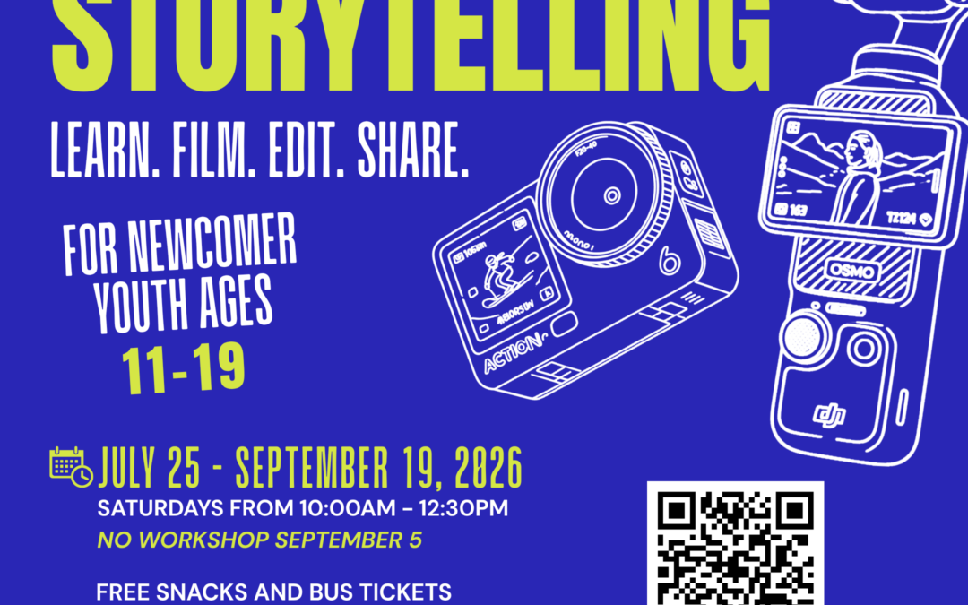 New Voices Video Storytelling Workshop – Registration Open!